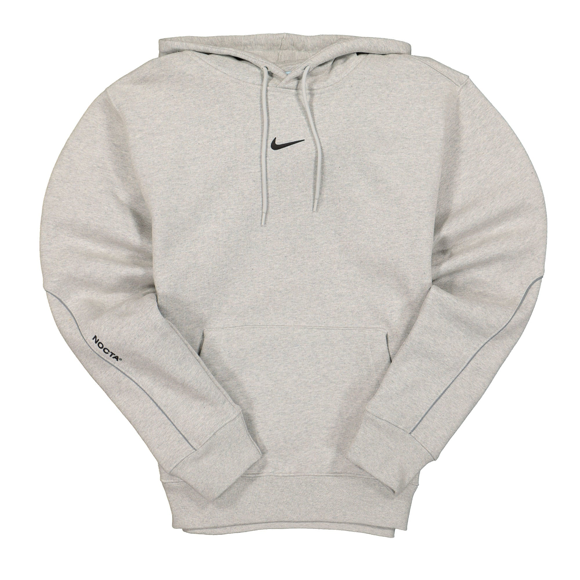 Nike NRG Nocta Hoodie Essential Grey Heather / Black Hoodies  | Overkill