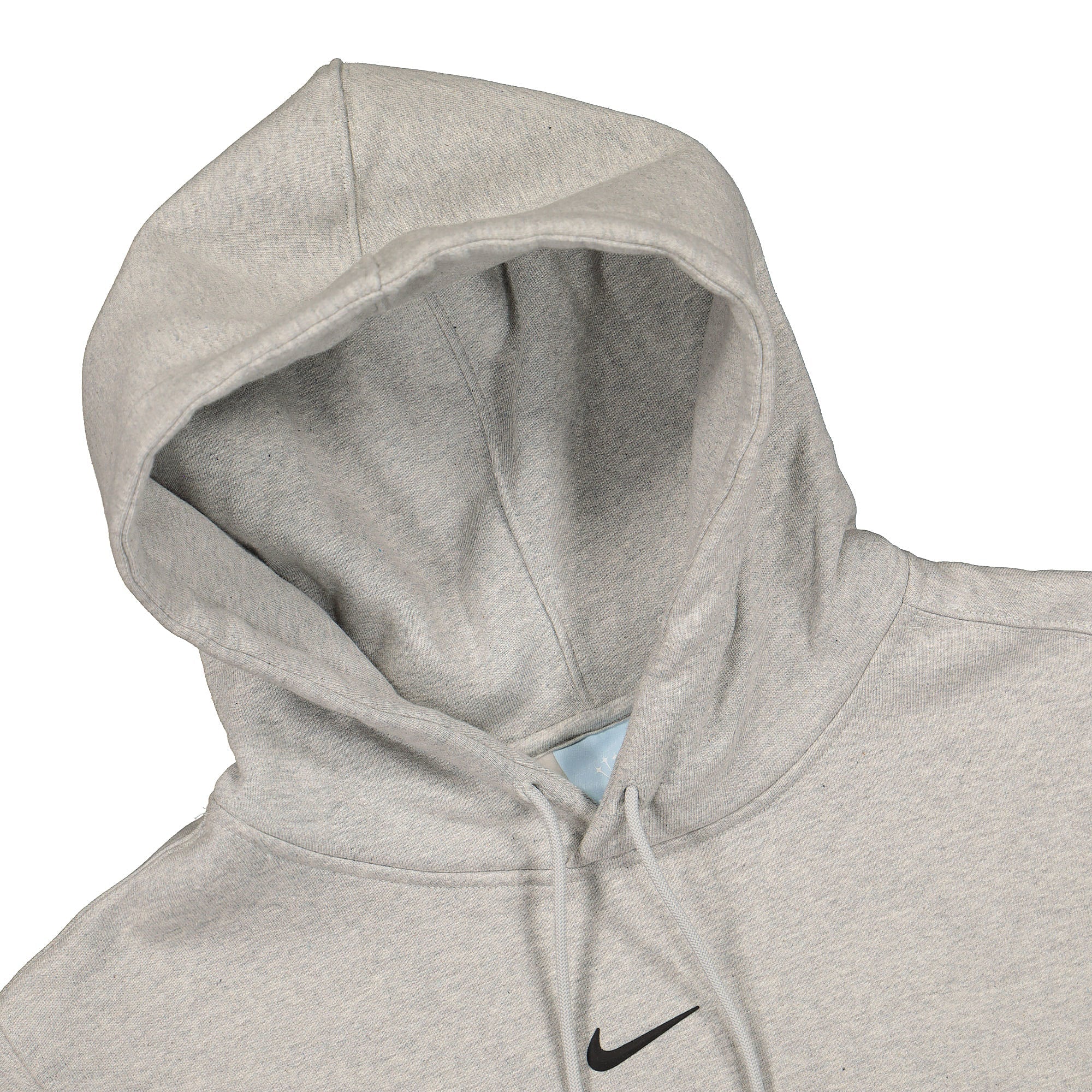Nike NRG Nocta Hoodie Essential Grey Heather / Black Hoodies Close-up | Overkill