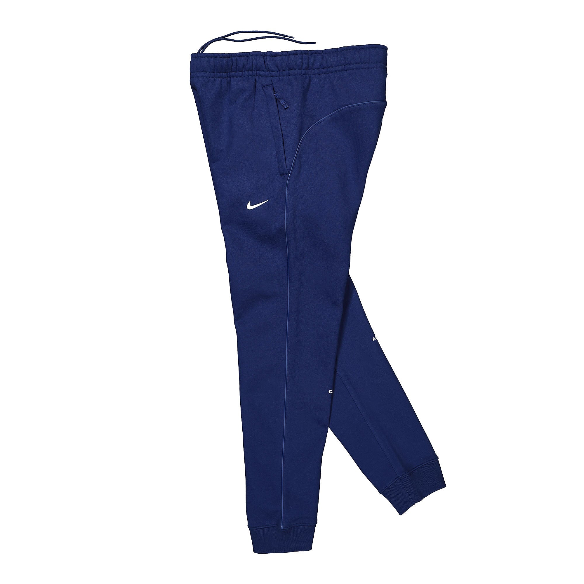 Nike NRG Nocta Fleece Pant Essential Blue Void / White Sweat & Track Pants Close-up | Overkill