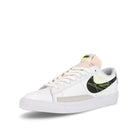 Nike blazer low White-Black - Volt - Summit White Low Top Sneakers  Close Up | Overkill