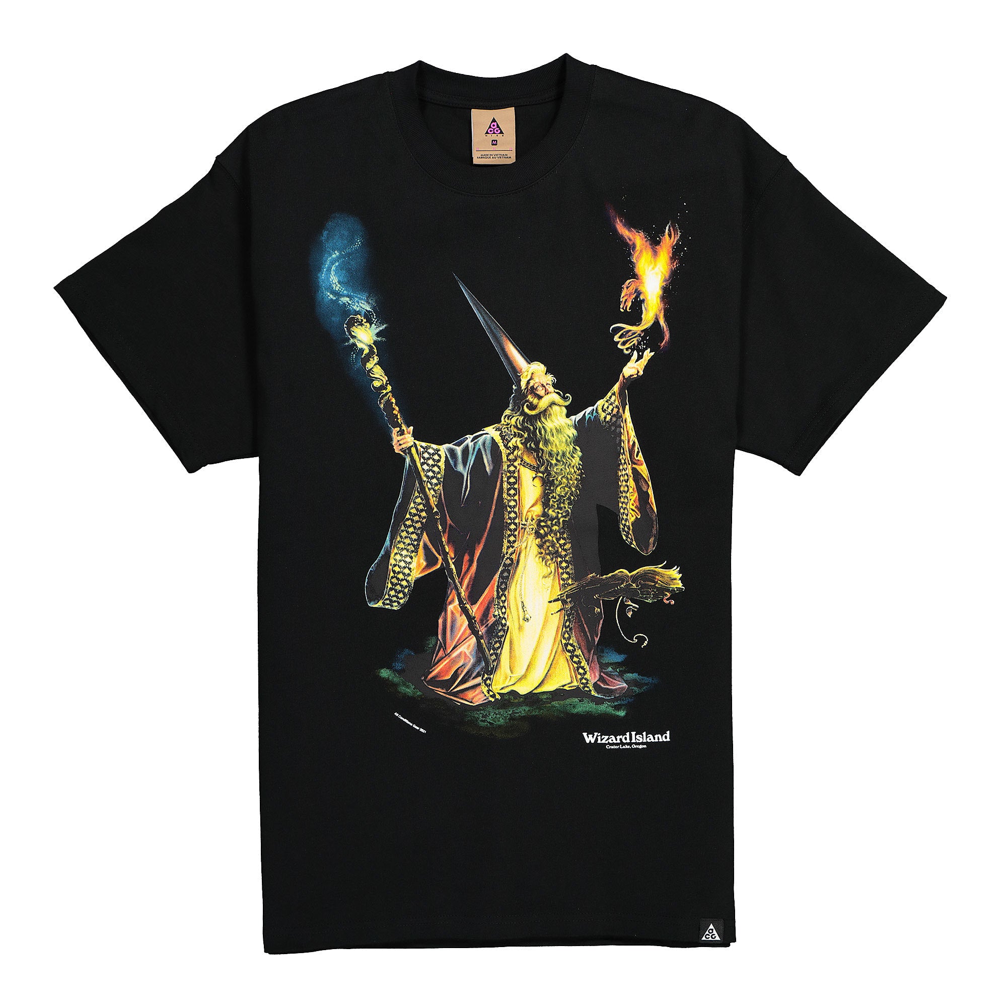 Nike NRG ACG Short Sleeve Wizard Tee Black / White T-Shirts DA4859 010 | Overkill