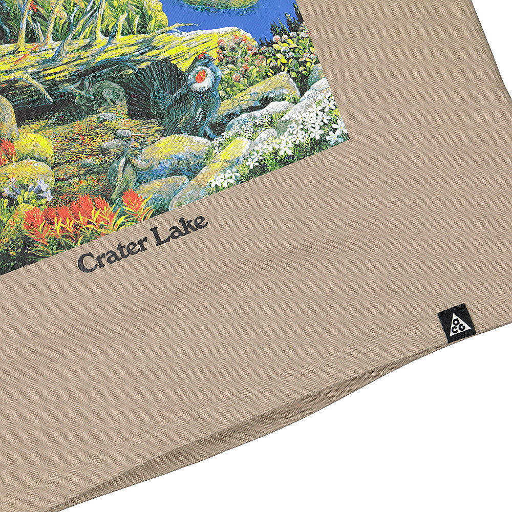 Nike NRG ACG Short Sleeve Crater Lake Tee Khaki / White T-Shirts Detailfoto | Overkill