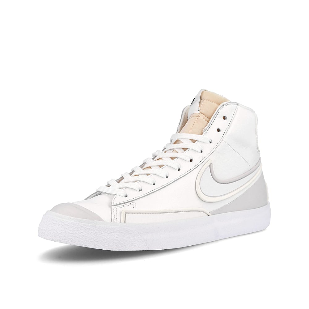 Nike blazer mid 77 infinite Summit White-White - Sail - Vast Grey Mid Top Sneakers  Close Up | Overkill