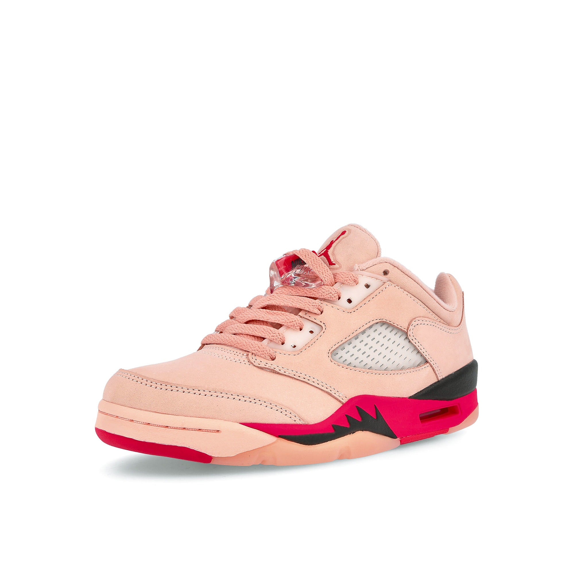 Jordan Wmns Air Jordan 5 Retro Low Artic Orange-Siren Red - Black Sneakers  Close Up | Overkill