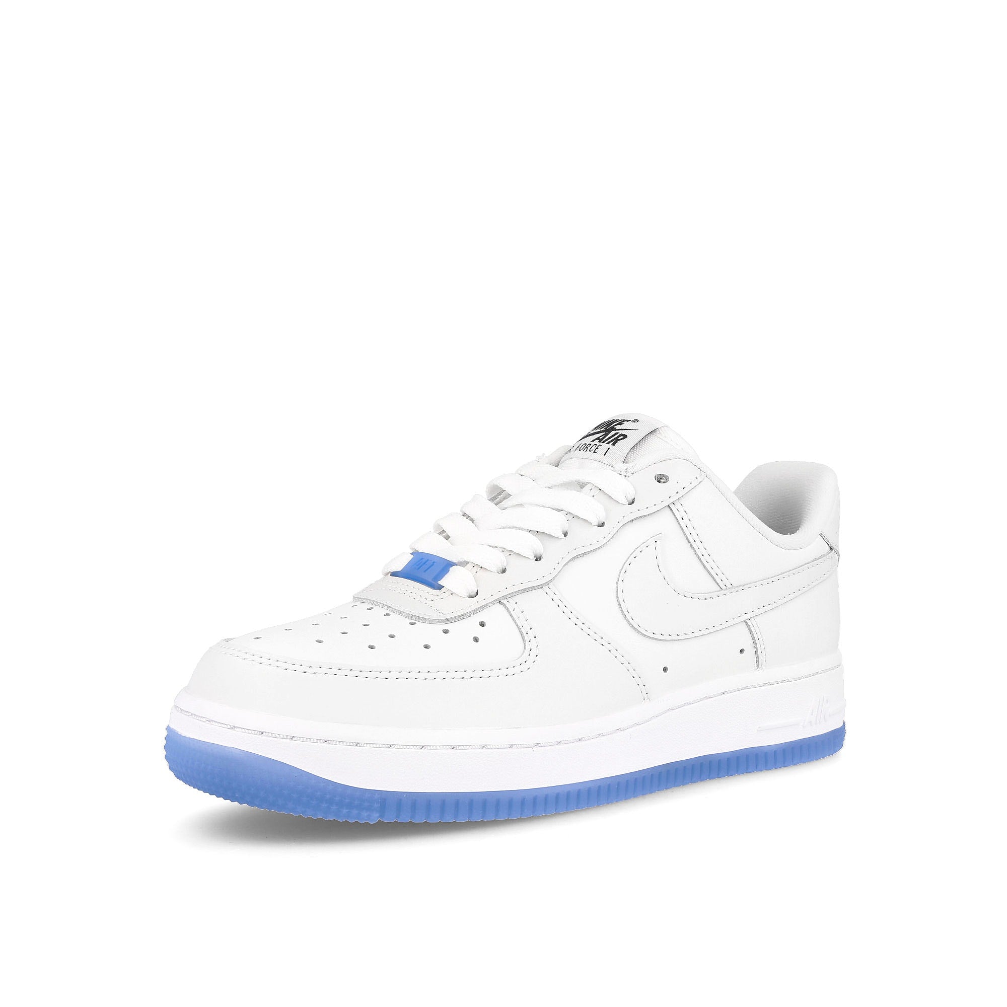 Nike wmns air force 1 07 lx White / University Blue - Black - White  Detailfoto | Overkill