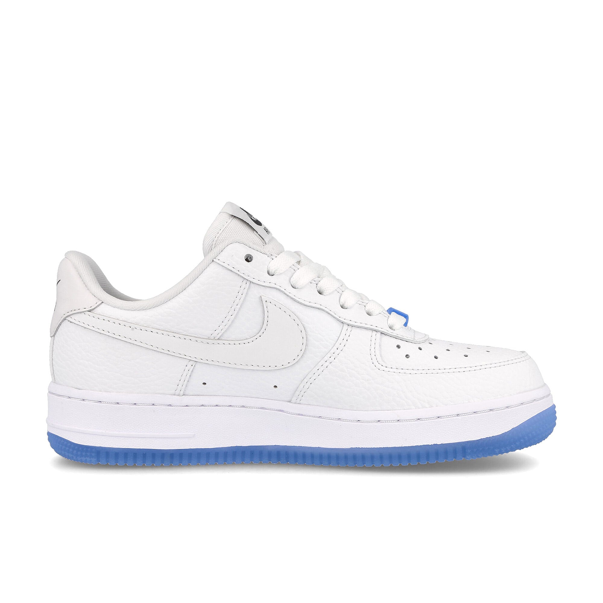 Nike wmns air force 1 07 lx White / White - White - University Blue   Material | Overkill