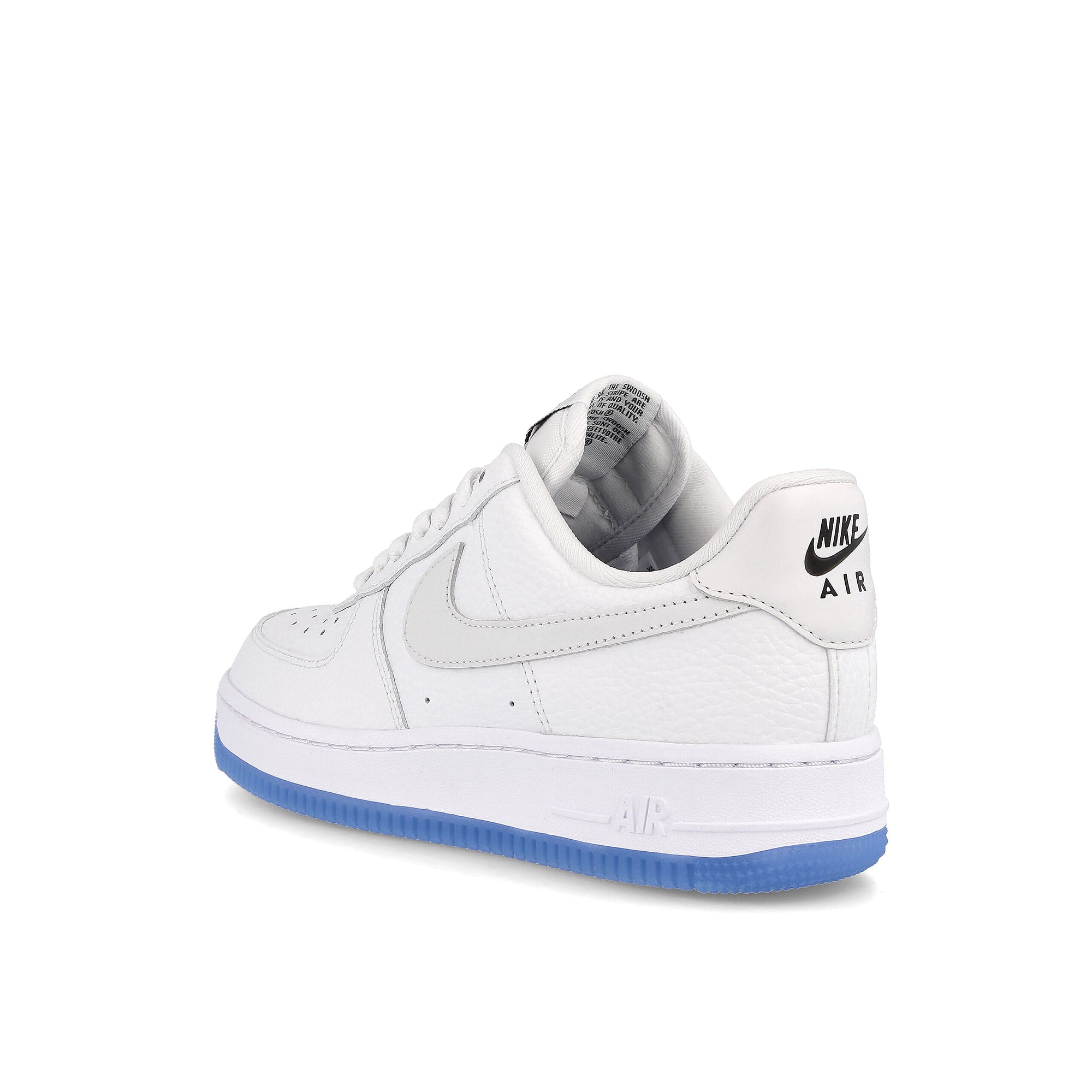 Nike wmns air force 1 07 lx White / White - White - University Blue  Close-up | Overkill
