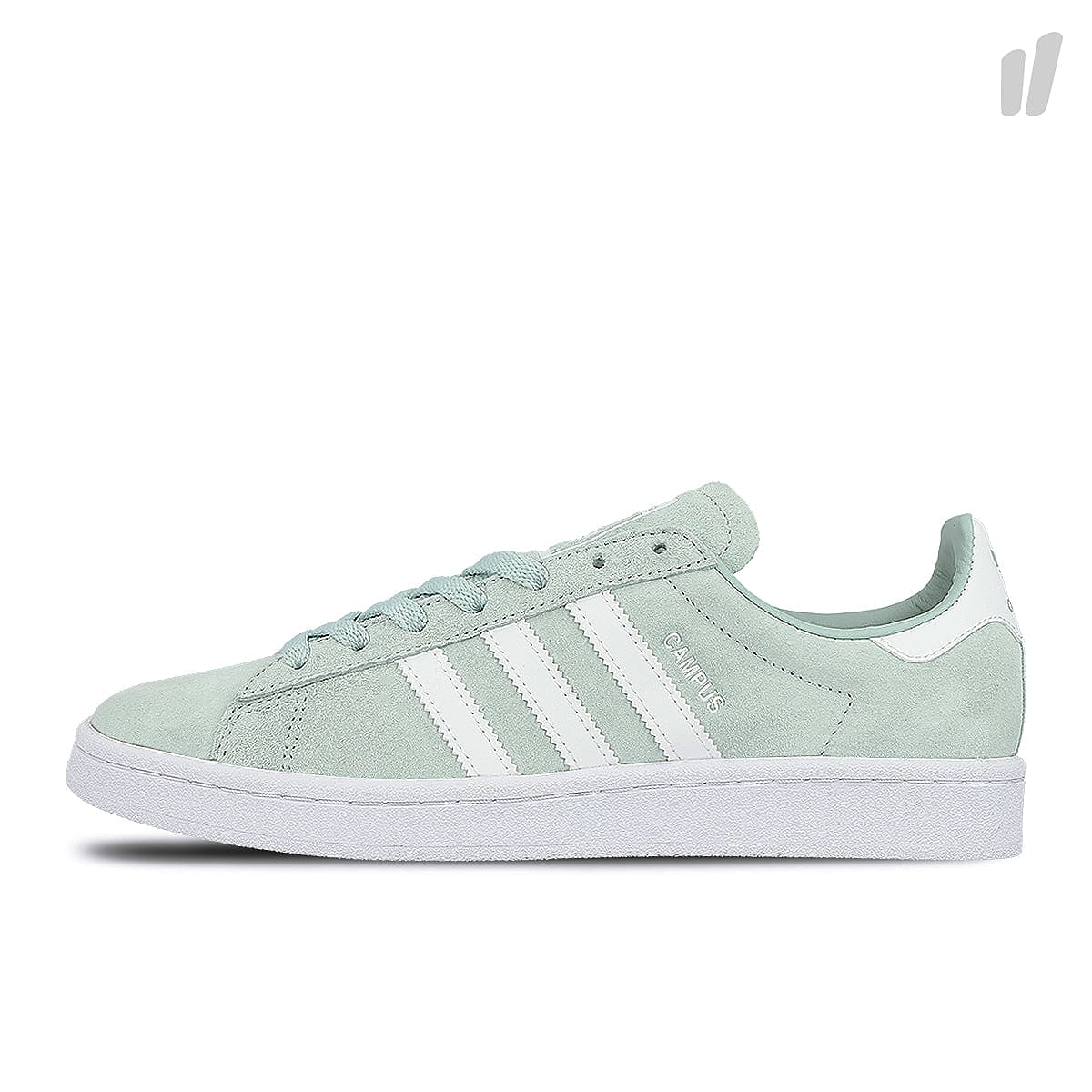 adidas campus Ash Green / Footwear White / Footwear White Low Top Sneakers DB0982 | Overkill