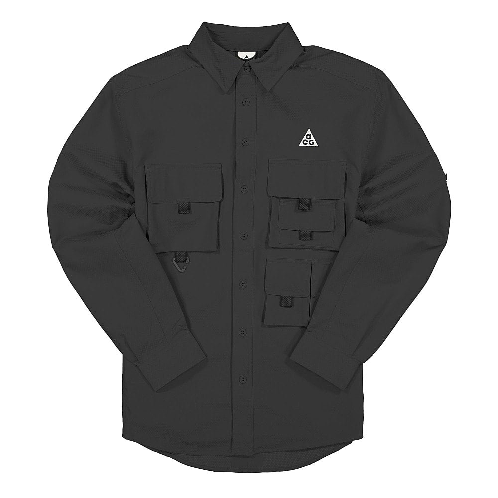 Nike NRG DFADV ACG DV Trail Top Black / Dark Smoke Grey / Summit White Tops DB1013 010 | Overkill