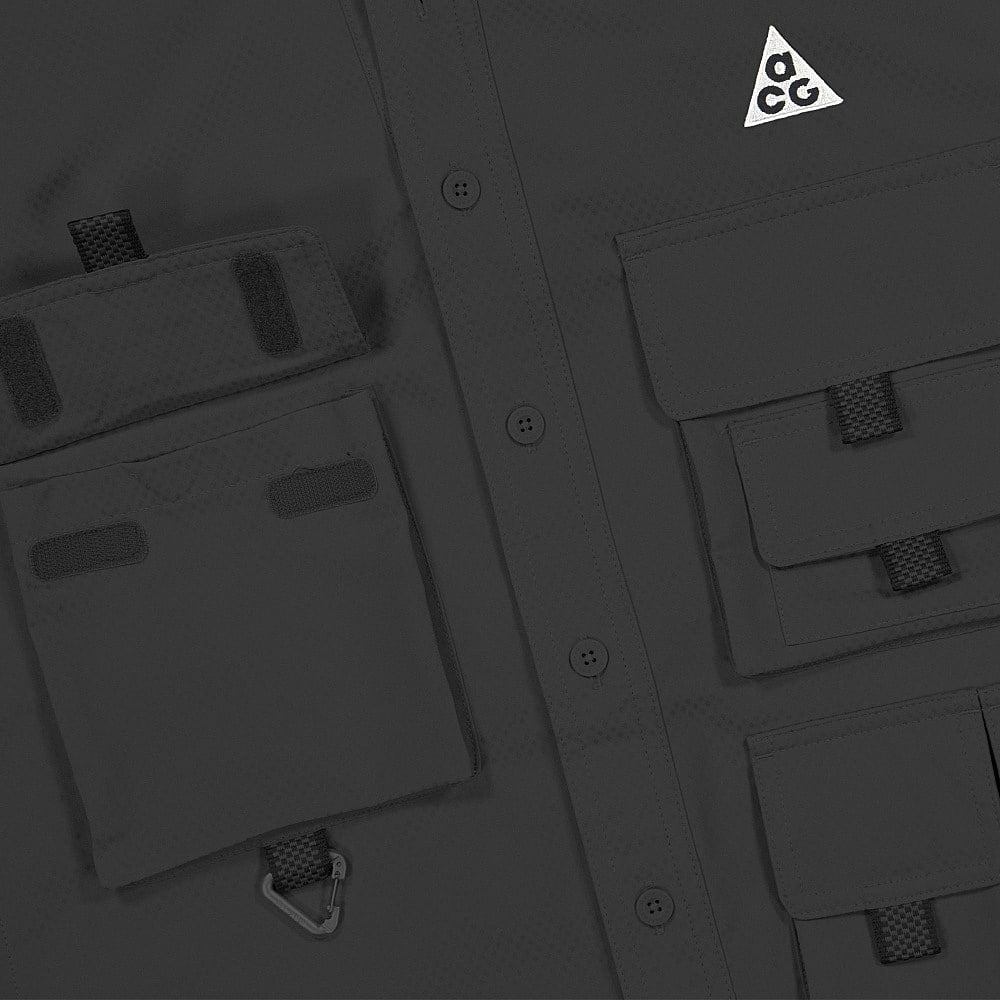 Nike NRG DFADV ACG DV Trail Top Black / Dark Smoke Grey / Summit White Tops Detailfoto | Overkill