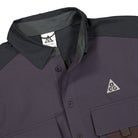 Nike ACG Dri-Fit ADV UV Devastation Trail Jacket Dark Smoke Grey / Black / Sequoia / Cave Purple Jackets Close-up | Overkill
