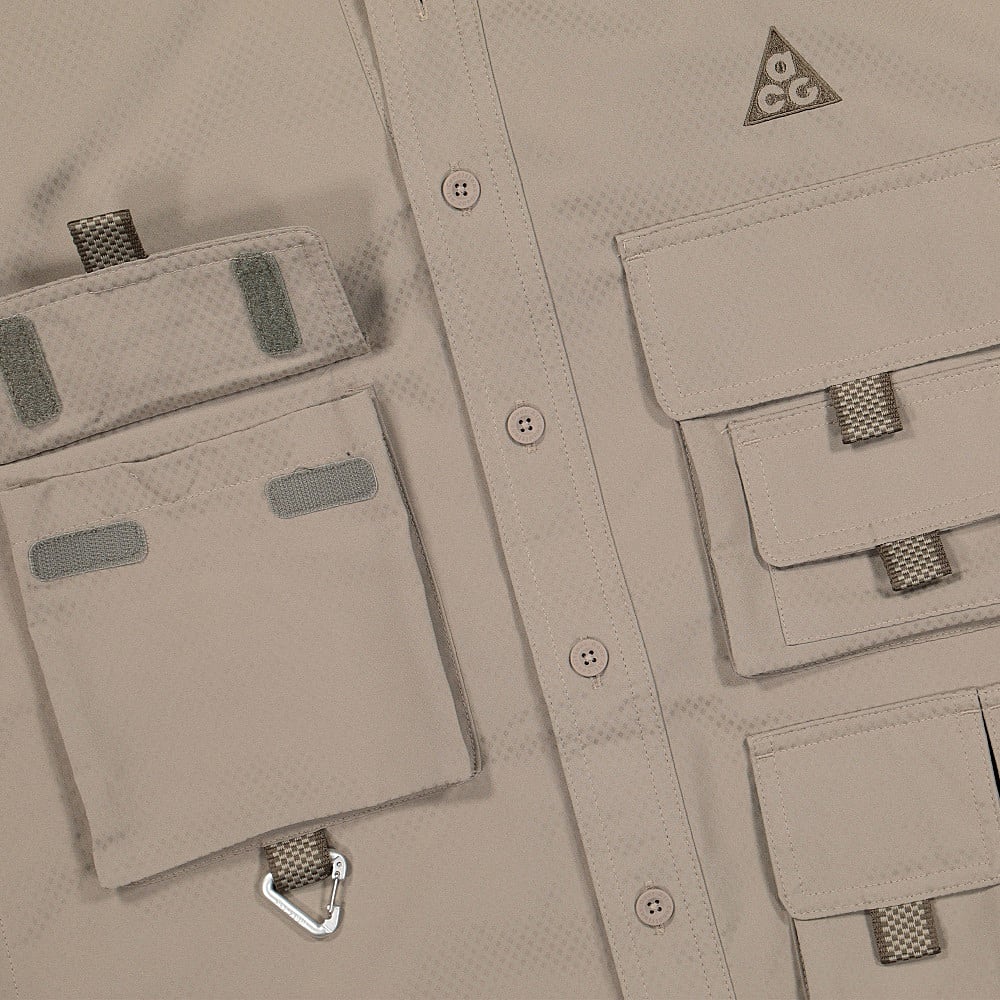 Nike NRG DFADV ACG DV Trail Top Moon Fossil / Iron Stone / Iron Stone Tops Detailfoto | Overkill