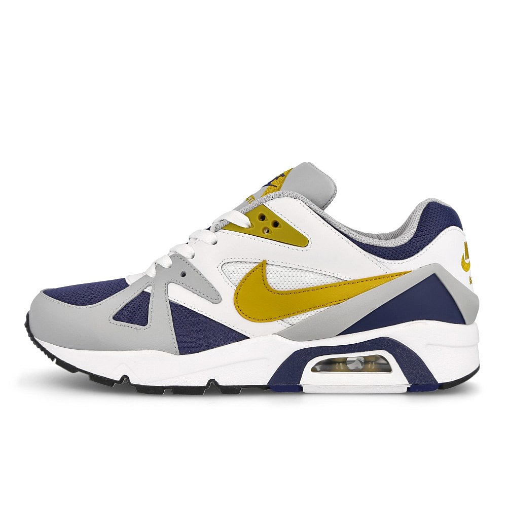 Nike air structure Midnight Navy-Dark Citron - Light Smoke Grey Sneakers DB1549 400 | Overkill