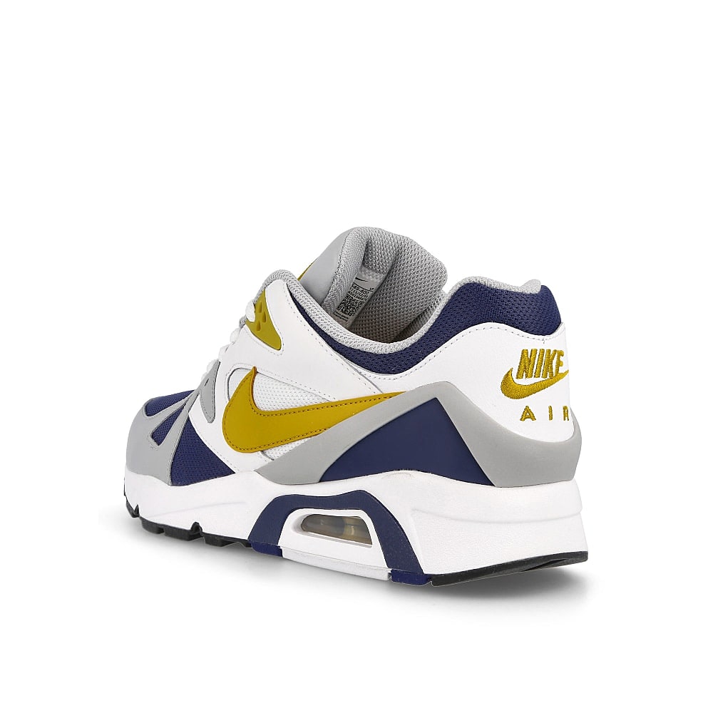 Nike air structure Midnight Navy-Dark Citron - Light Smoke Grey Sneakers  Material | Overkill