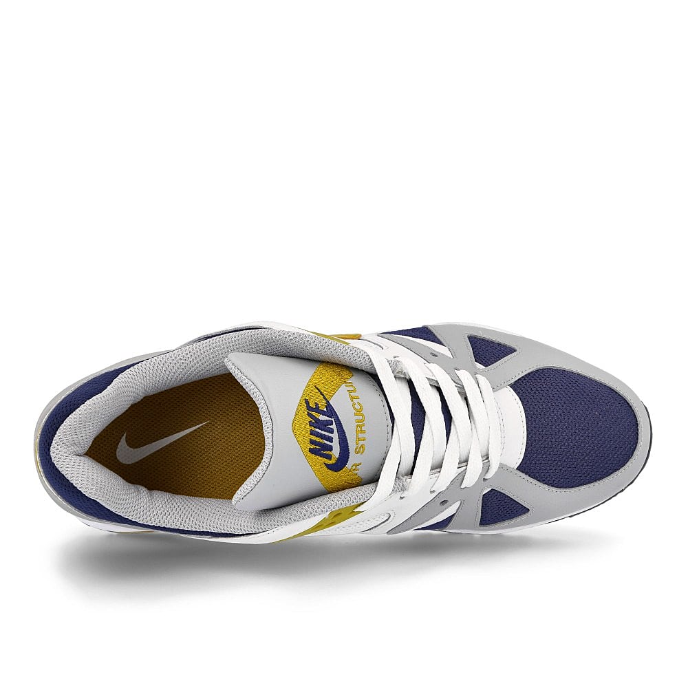 Nike air structure Midnight Navy-Dark Citron - Light Smoke Grey Sneakers  Detailfoto | Overkill