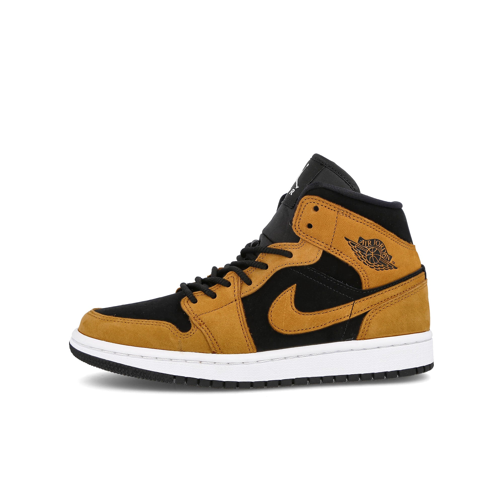 Jordan Wmns Air Jordan 1 Mid SE Desert Orche / Desert Orche - Black  DB5453 700 | Overkill