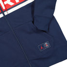 Jordan Paris Saint Germain x Air Jordan Fleece Full Zip Midnight Navy / White Jackets Detailfoto | Overkill