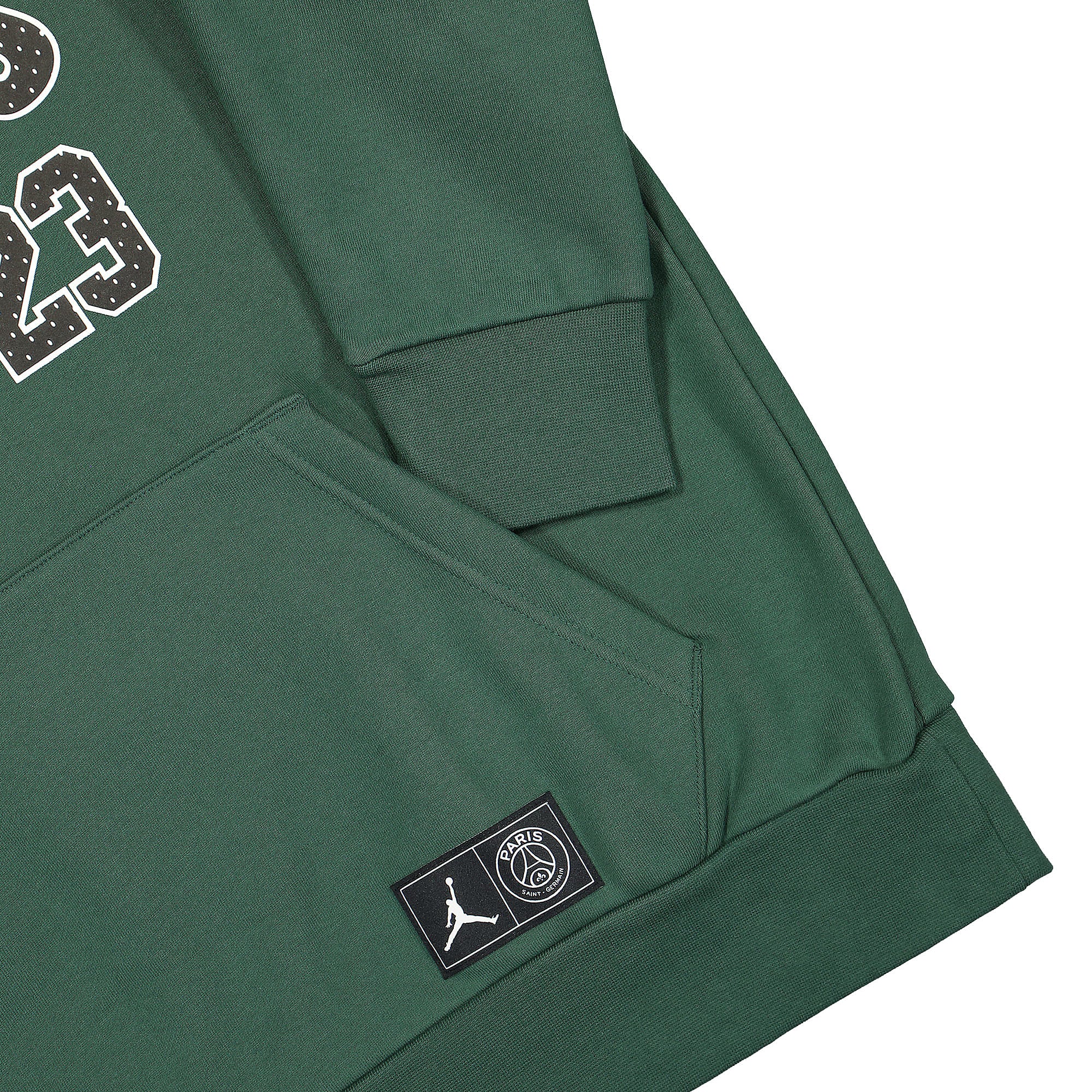 Jordan Paris Saint Germain x Air Jordan Statement Fleece Hoodie Noble Green Hoodies Detailfoto | Overkill