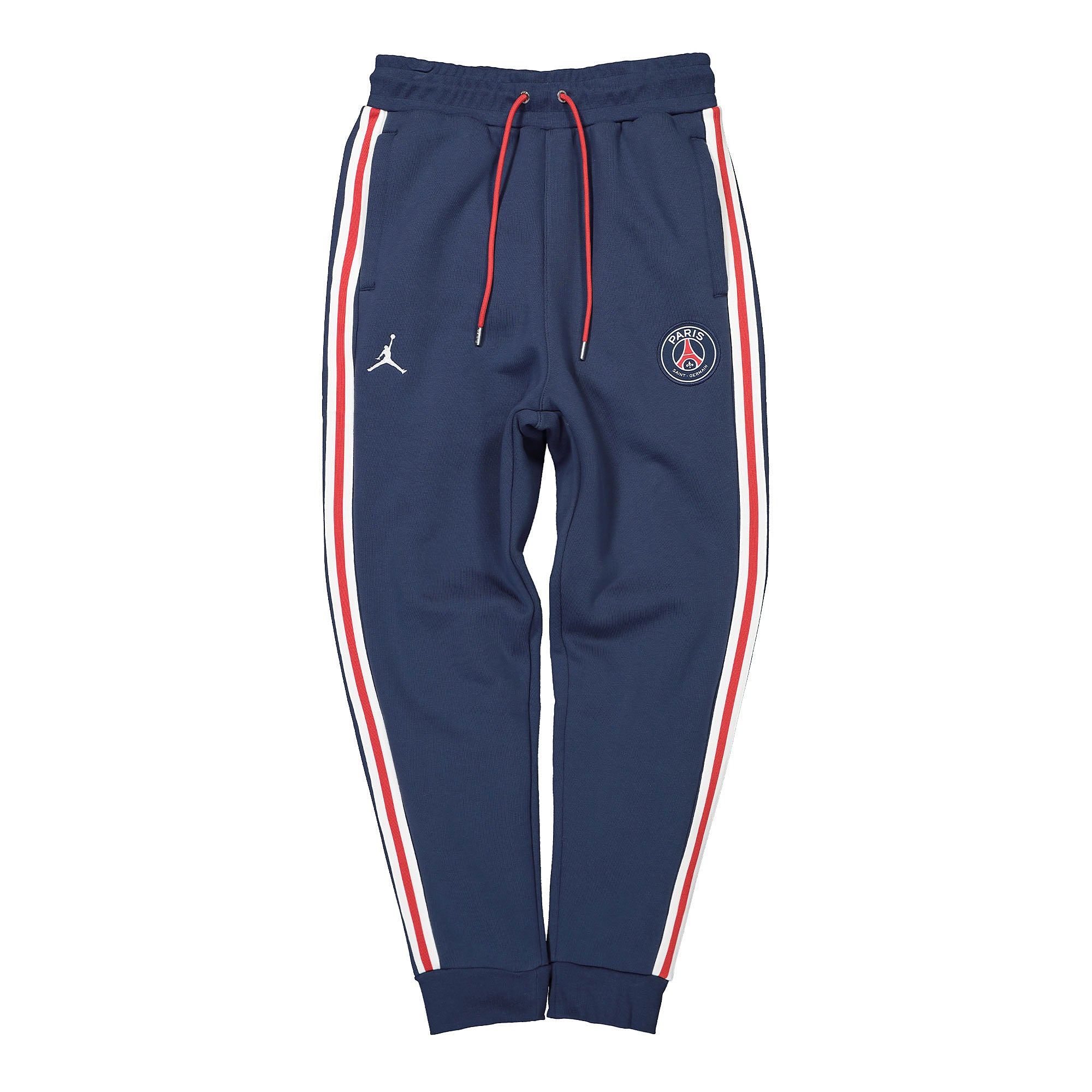 Jordan Paris Saint Germain x Air Jordan Fleece Pant Midnight Navy / White Sweat & Track Pants DB6502 410 | Overkill