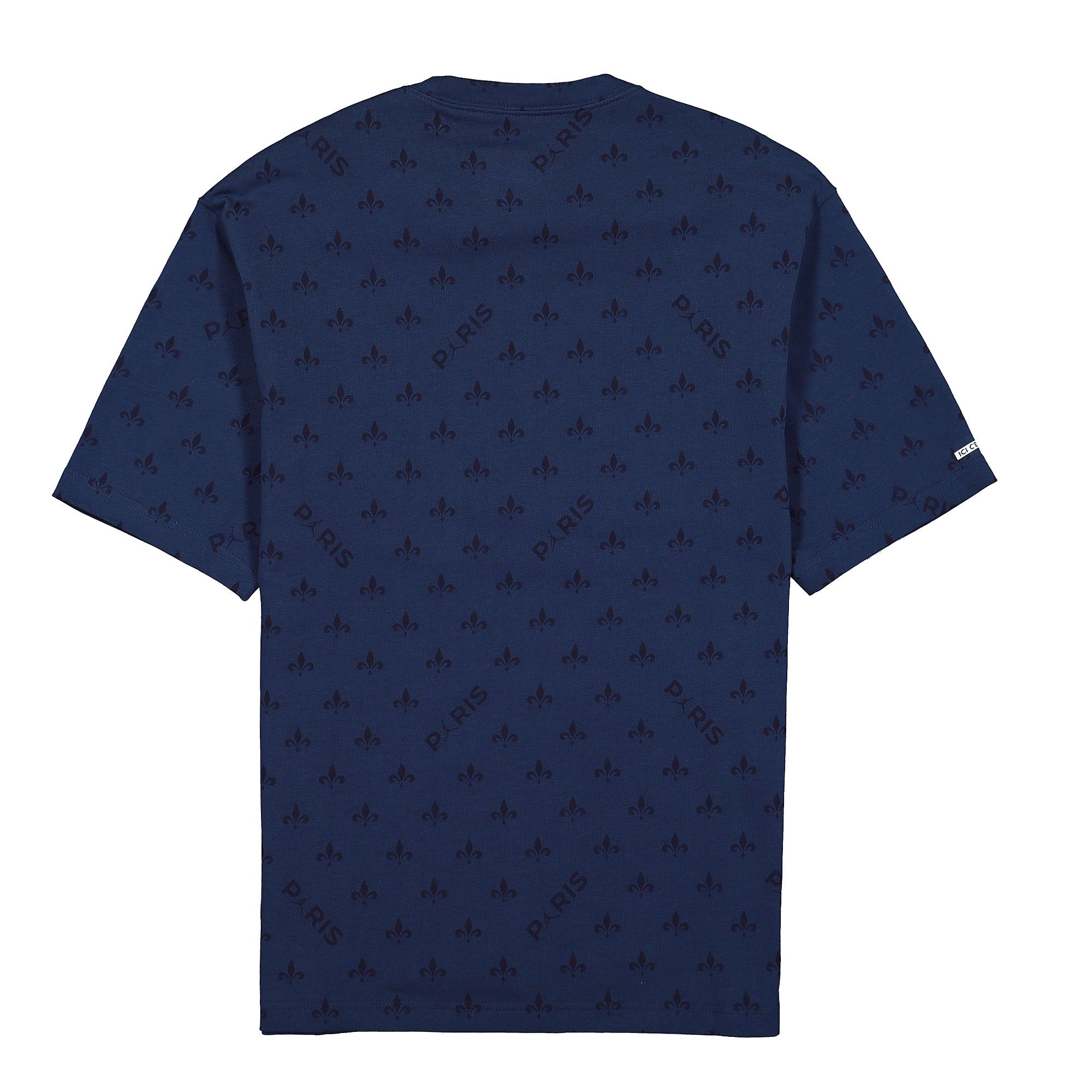 Jordan Paris Saint Germain x Air Jordan Statement Tee Midnight Navy T-Shirts Material | Overkill