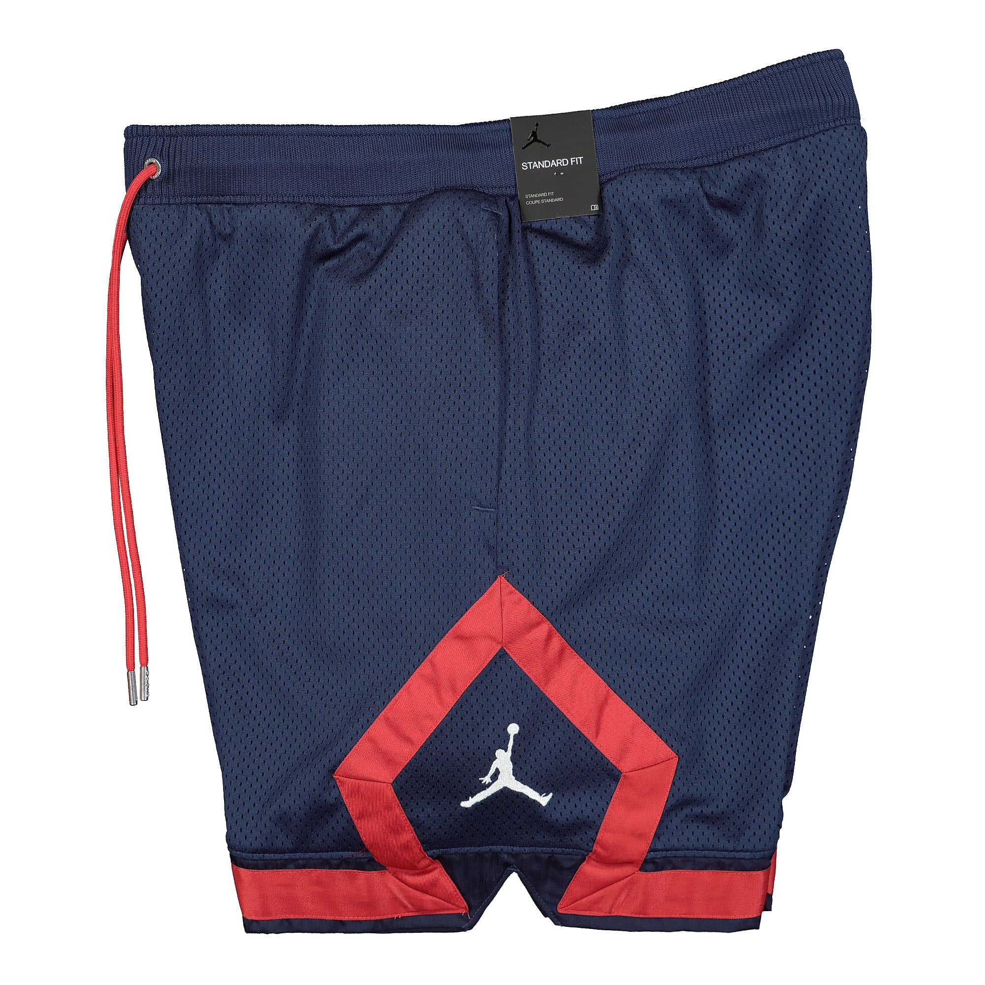 Jordan Paris Saint Germain x Air Jordan Jumpman Short Midnight Navy / White Shorts Close-up | Overkill