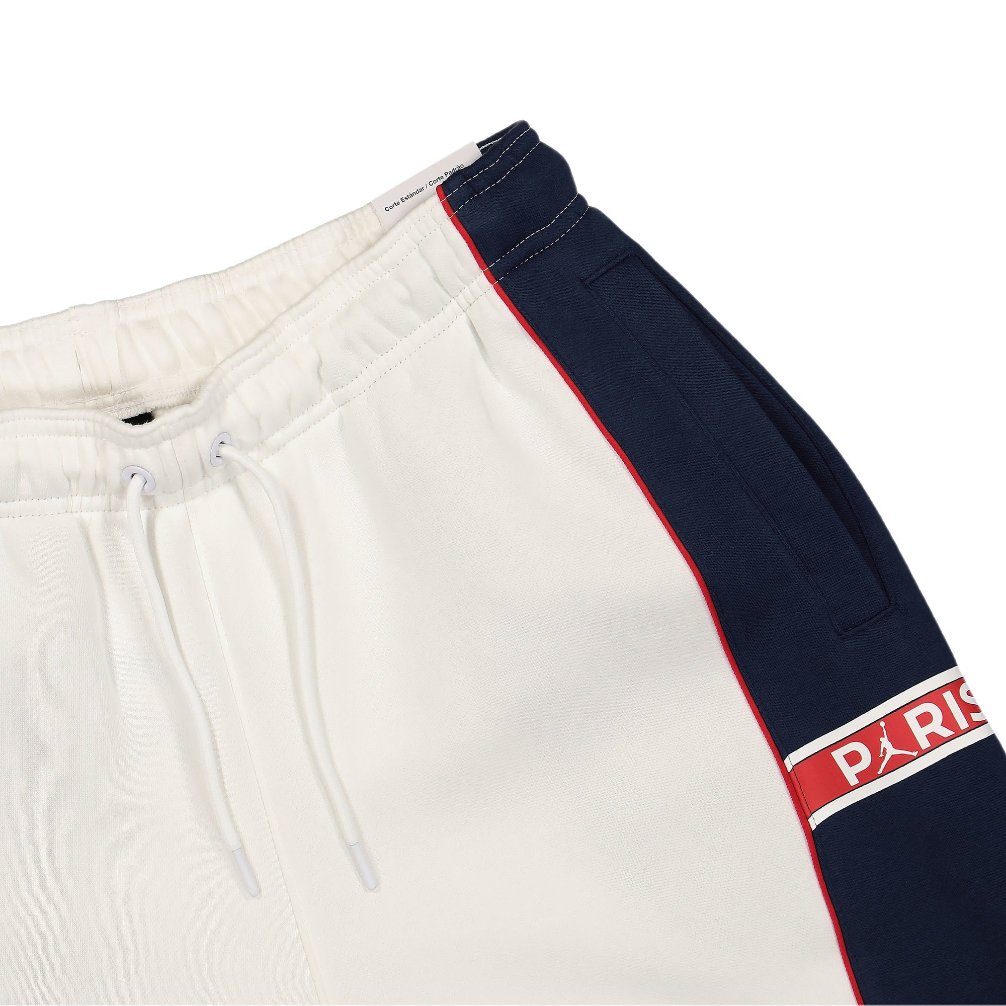 Jordan Paris Saint Germain x Wmns Air Jordan Fleece Pant White / Midnight Navy / University Red Sweat & Track Pants Detailfoto | Overkill