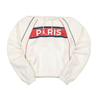 Jordan Paris Saint Germain x Wmns Air Jordan Fleece Hoodie White / White Hoodies DC0461 100 | Overkill