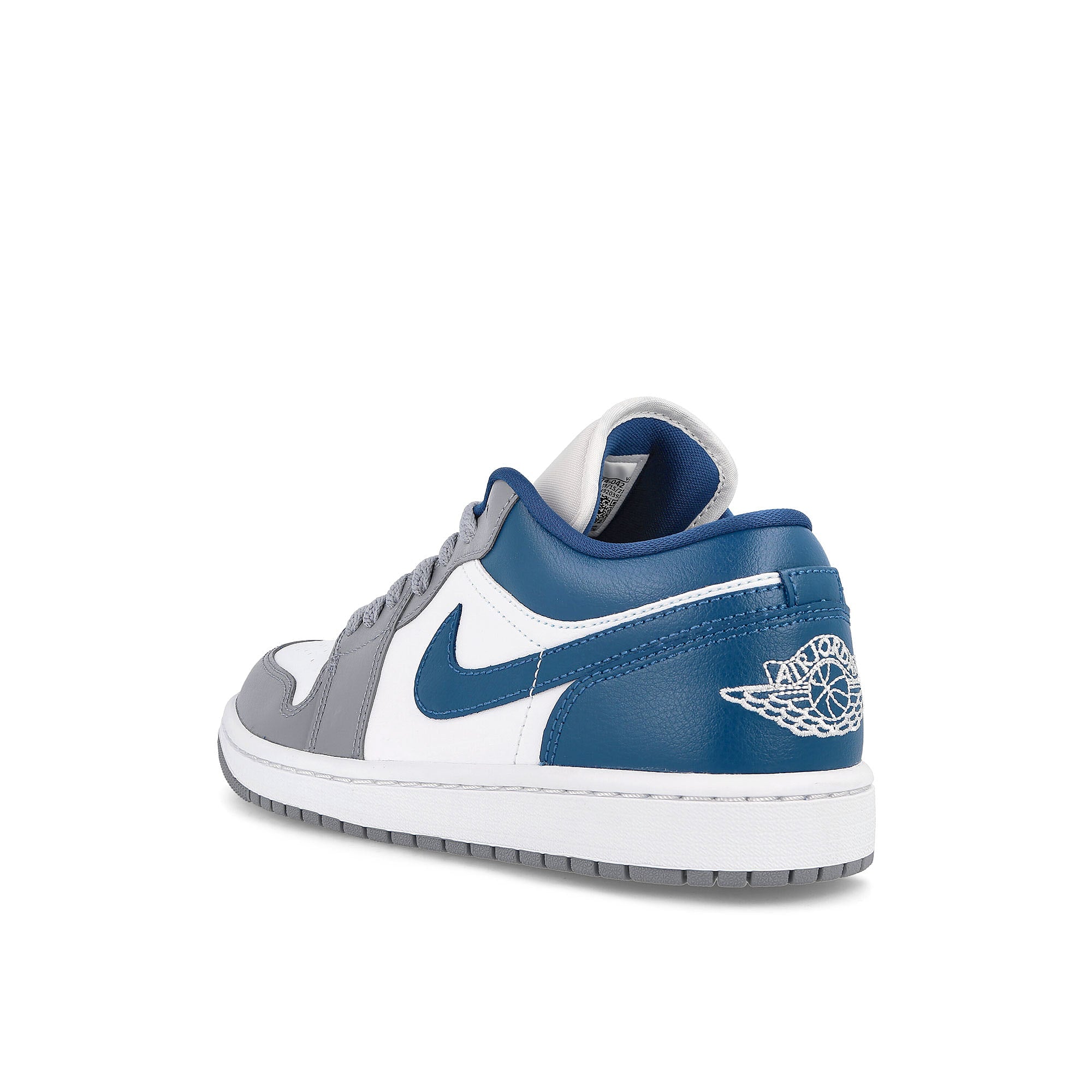 Jordan Wmns Air Jordan 1 Low Stealth / French Blue - White Sneakers  Material | Overkill