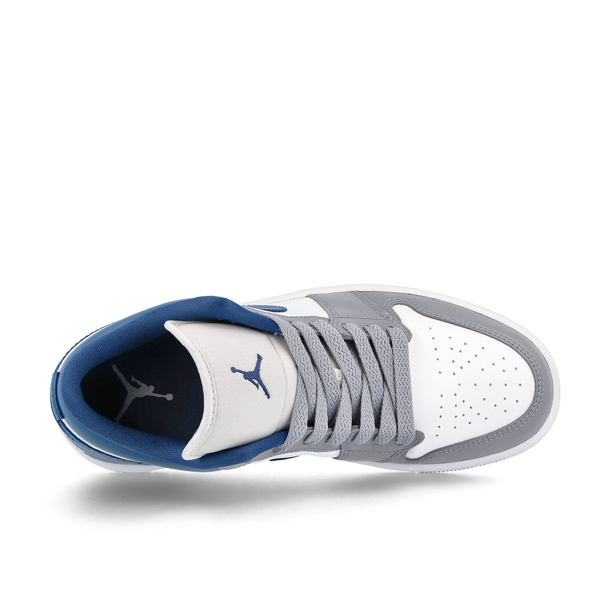 Jordan Wmns Air Jordan 1 Low Stealth / French Blue - White Sneakers  Detailfoto | Overkill