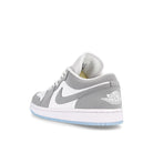 Jordan Wmns Air Jordan 1 Low White / Aluminium - Wolf Grey  Close-up | Overkill