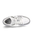 Jordan Wmns Air Jordan 1 Low White / Aluminium - Wolf Grey  Detail view 1 | Overkill