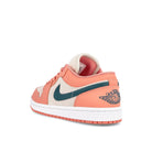 Jordan Wmns Air Jordan 1 Low Light Madder Root / Dark Teal Green  Close-up | Overkill