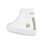 Nike wmns blazer mid vintage 77 White-Sail - Metallic Gold - Atomic Pink Mid Top Sneakers  Material | Overkill