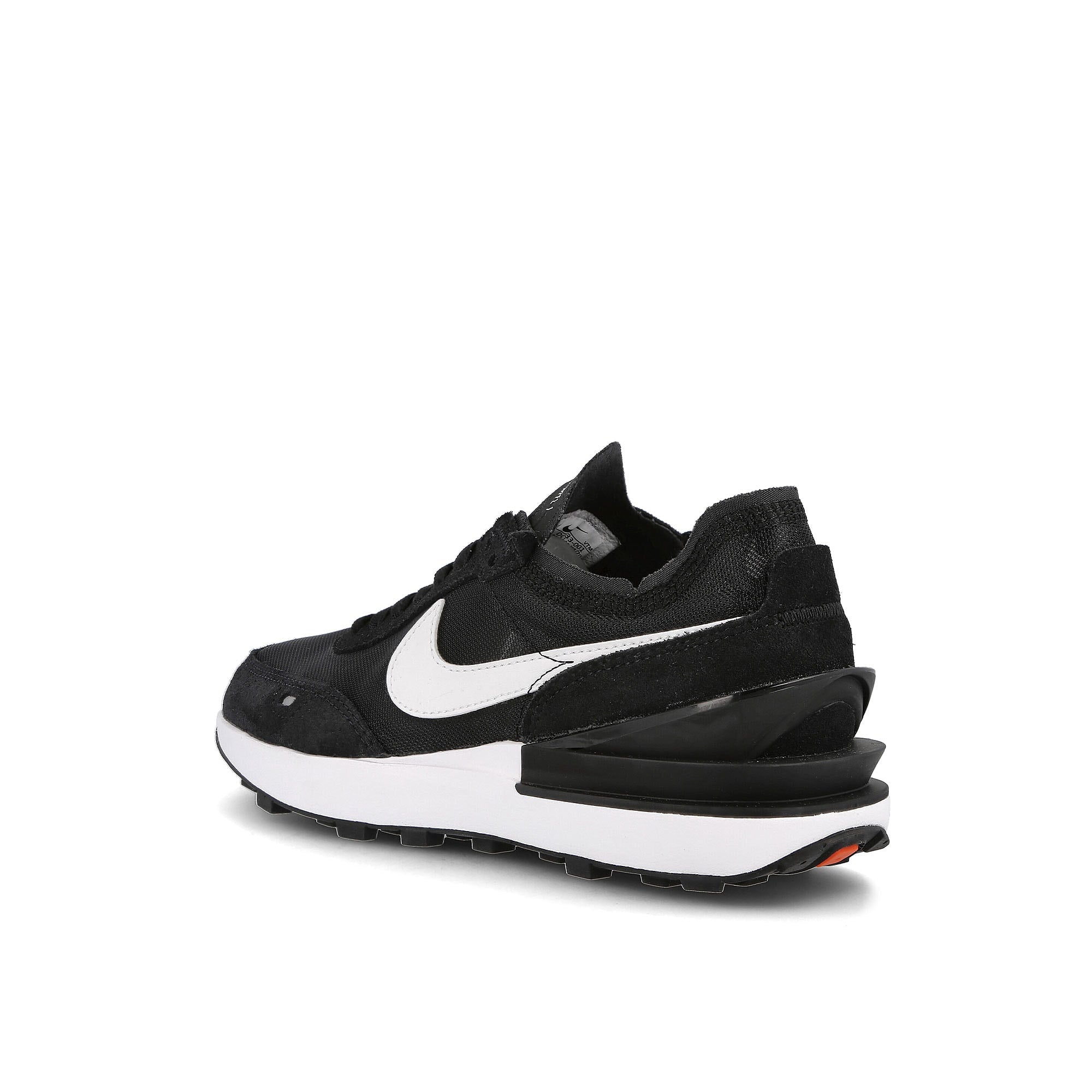 Nike wmns waffle one Black-White - Orange Sneakers  Material | Overkill