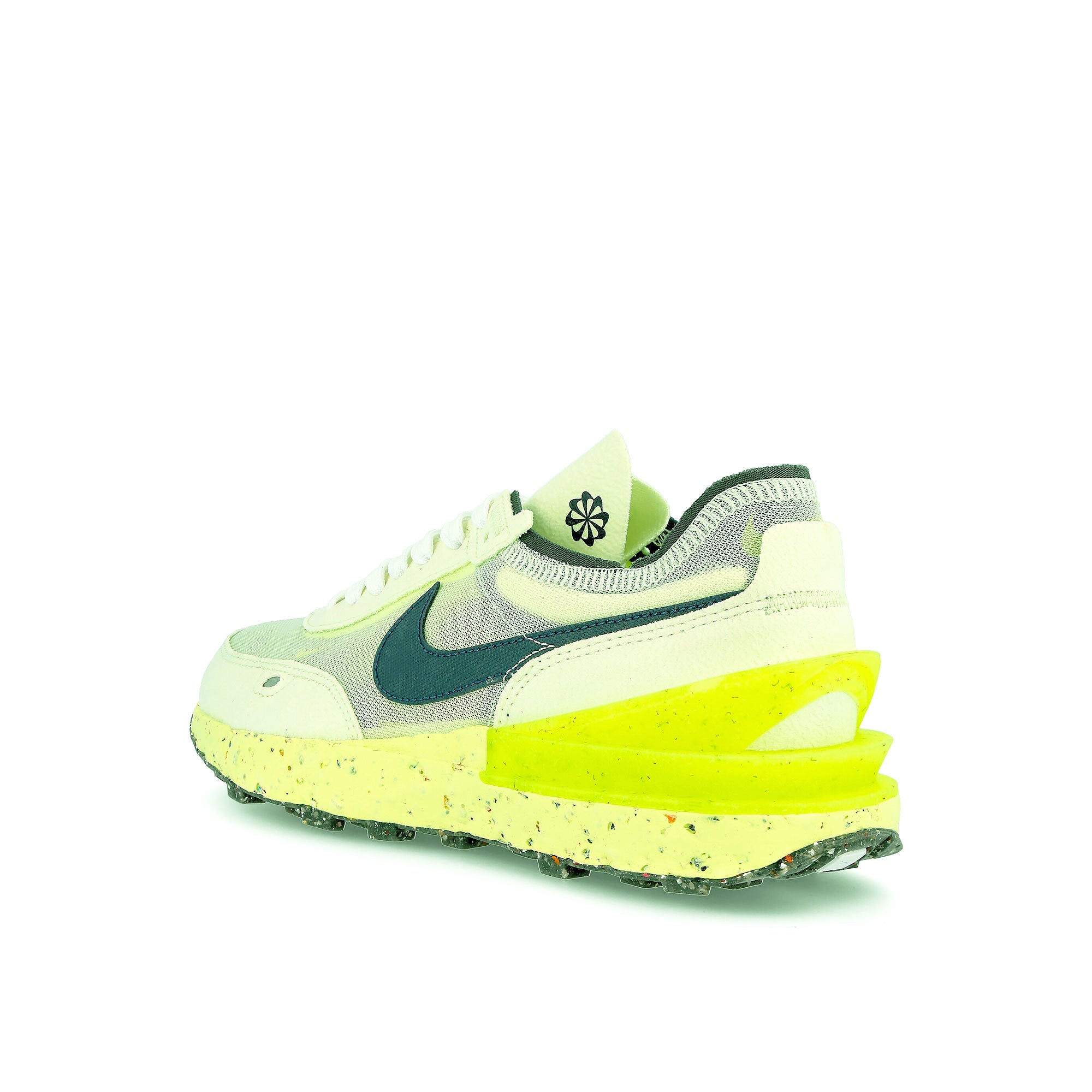 Nike waffle one crater Lime Ice-Armory Navy - Volt - White Sneakers  Material | Overkill