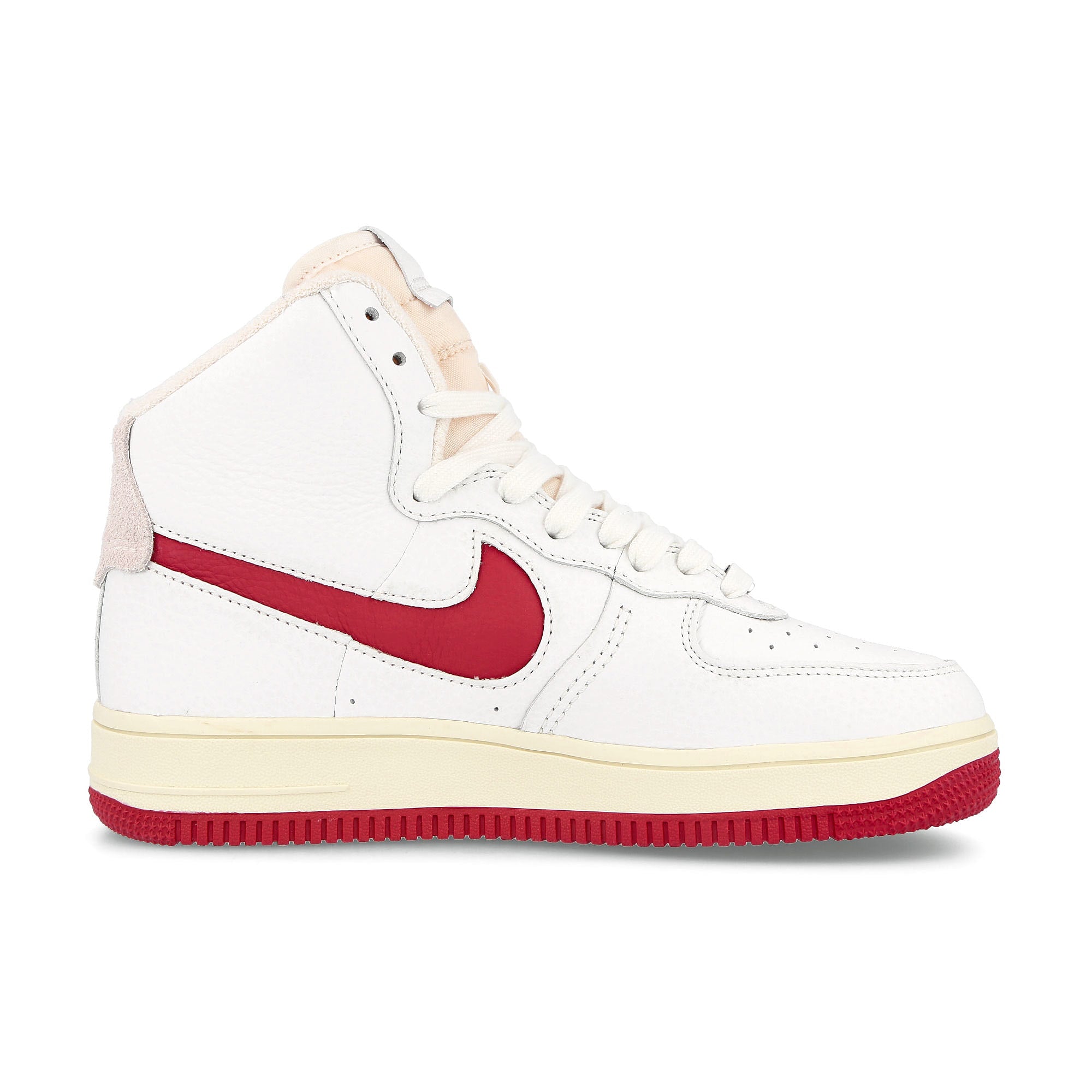 Nike wmns air force 1 sculpt Summit White / Gym Red - Summit White   Material | Overkill