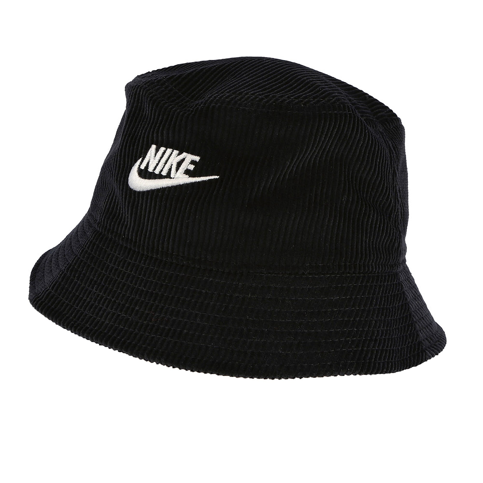 Nike NSW Futura Corduroy Bucket Black / White Bucket Hats DC3965 010 | Overkill