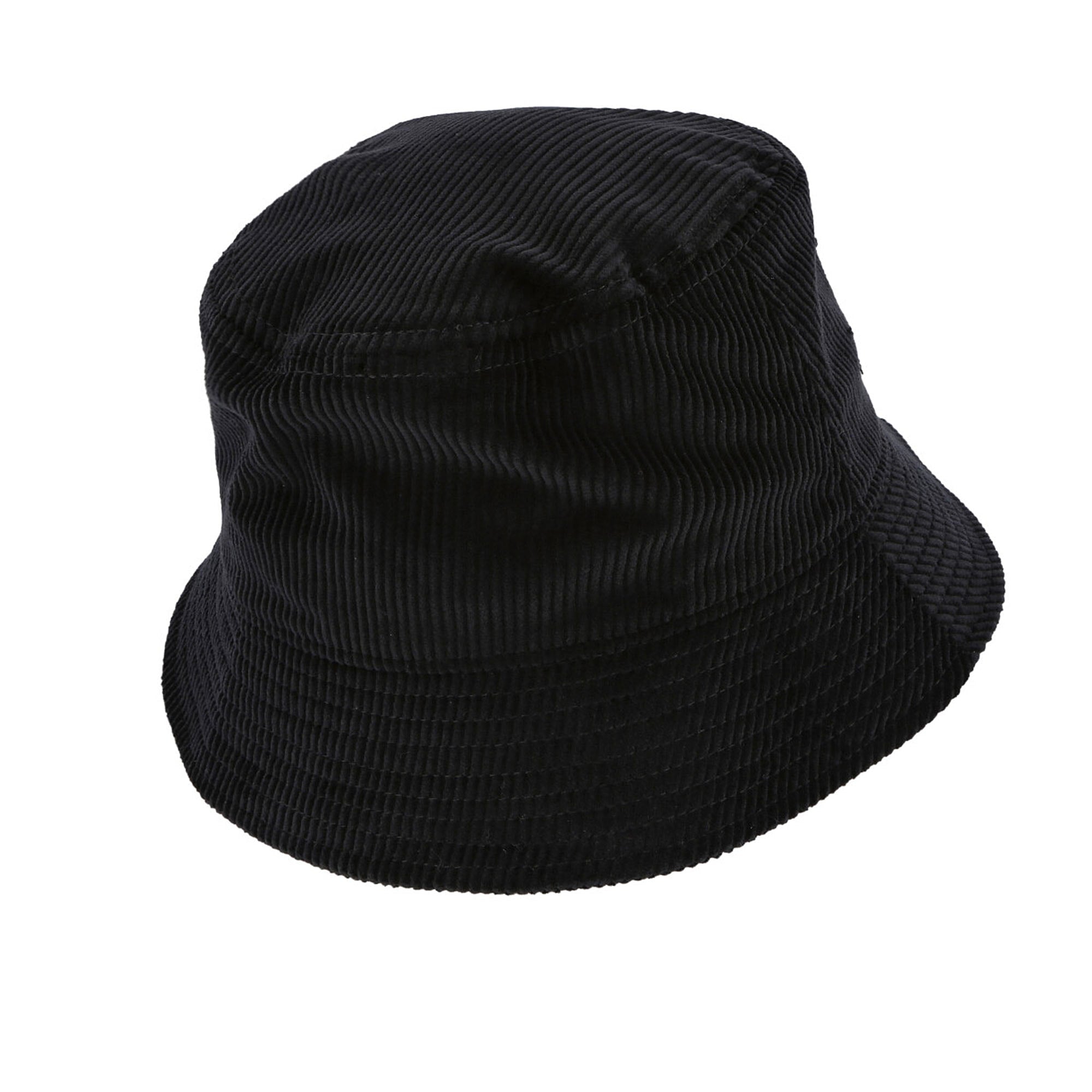 Nike NSW Futura Corduroy Bucket Black / White Bucket Hats Close-up | Overkill