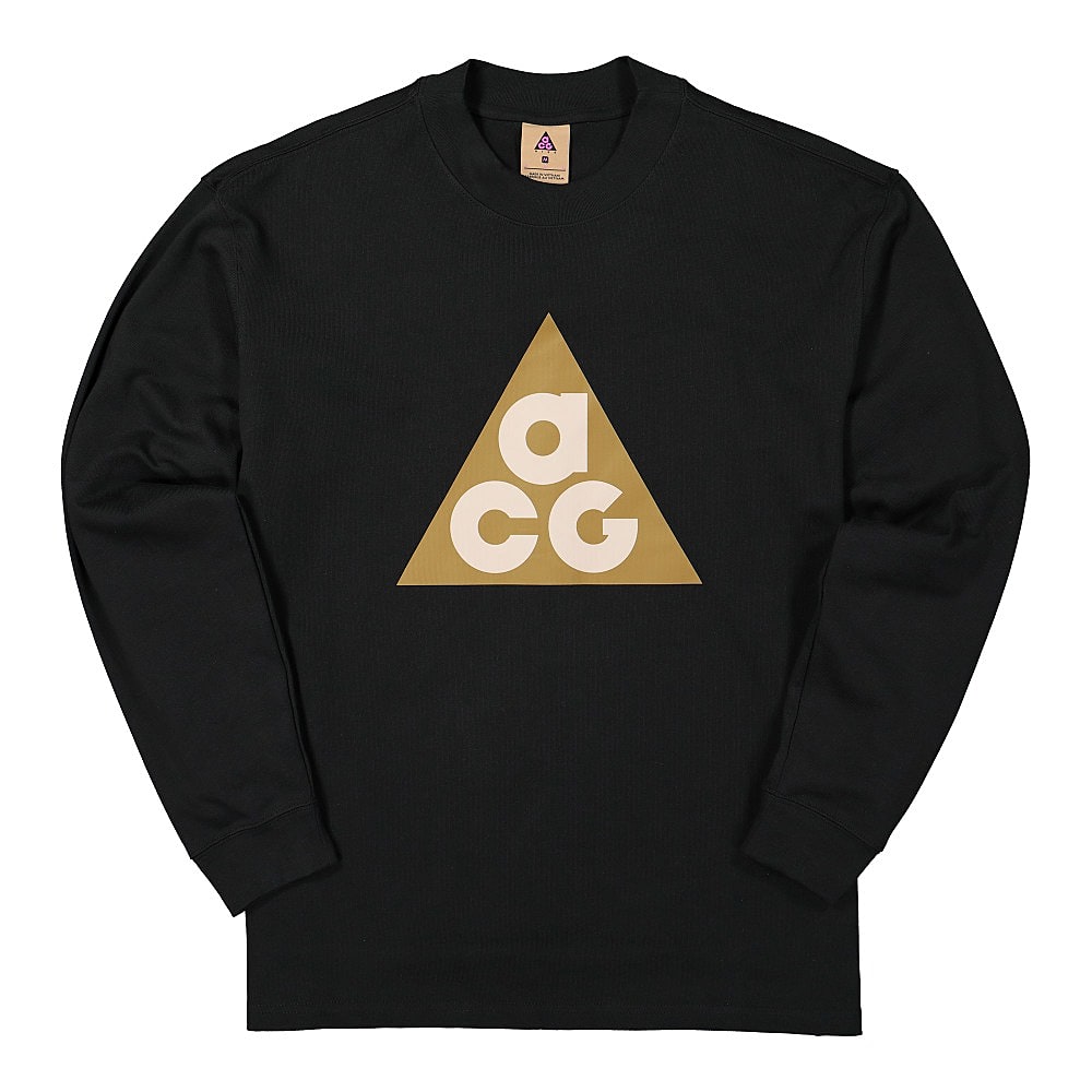 Nike NRG ACG Long Sleeve Big Tee Black Sweatshirts DC4079 011 | Overkill