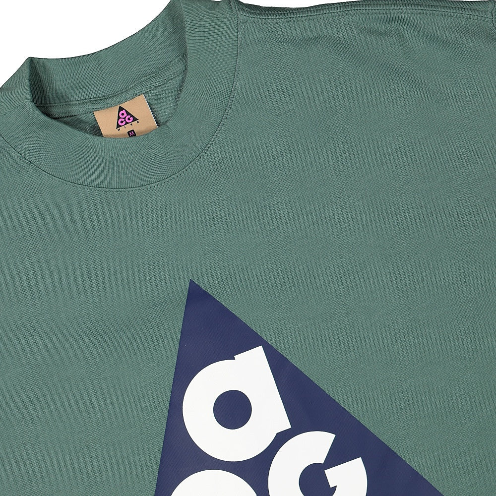 Nike NRG ACG Long Sleeve Big Tee Green Stone Sweatshirts Close-up | Overkill