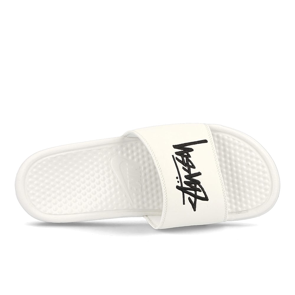 Nike Stussy x Nike Benassi Sail / Black  Detail view 1 | Overkill
