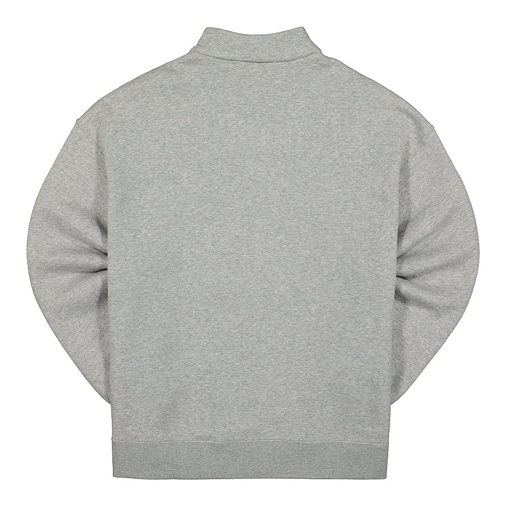 Nike Wmns NSW Quarter Zip Fleece Trend Dark Grey Heather / White Sweatshirts Material | Overkill