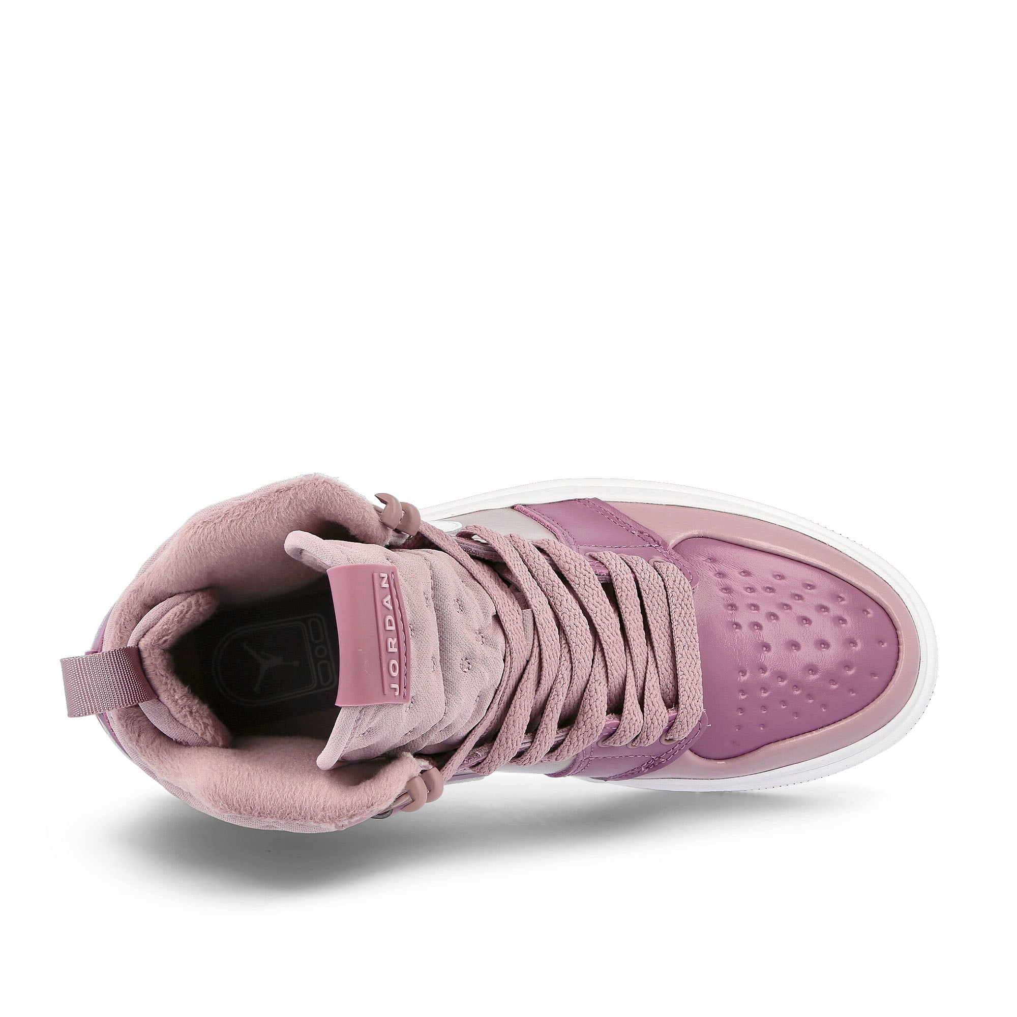 Jordan Wmns Air Jordan 1 Acclimate Plum Fog-White - Amethyst Wave Sneakers  Detailfoto | Overkill