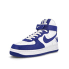 Nike air force 1 high 07 lv8 emb White / Rush Blue - Rush Blue - White  Detailfoto | Overkill