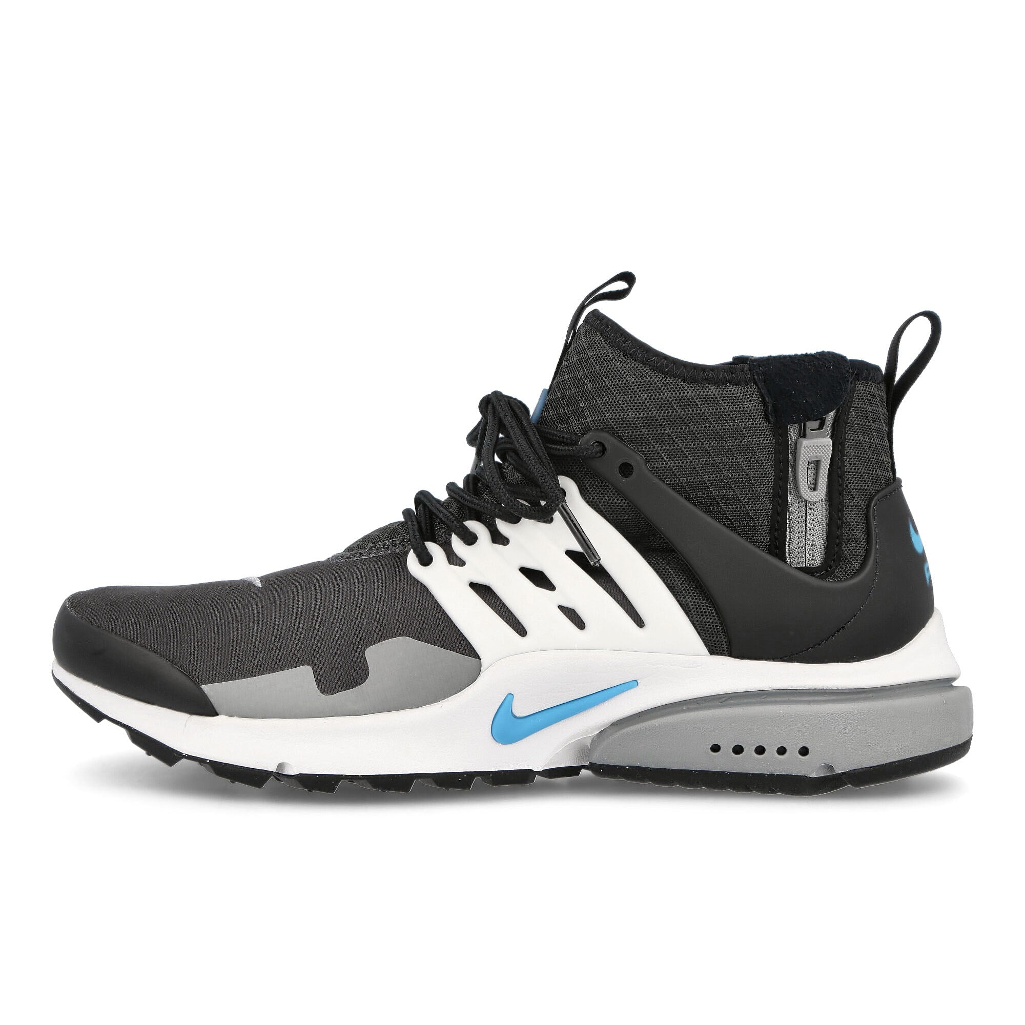 Nike air presto mid utility Anthracite / University Blue - Summit White Sneakers DC8751 002 | Overkill