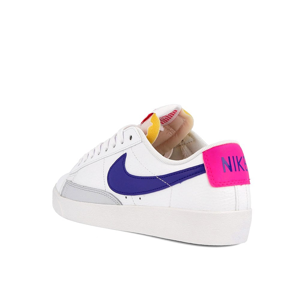 Nike wmns blazer low White-Hyper Pink - Concord - Pure Platinum Low Top Sneakers  Material | Overkill
