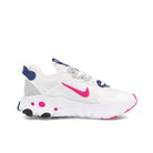 Nike wmns react art3mis White-Hyper Pink - Concord - Pure Platinum Sneakers  Silhouette | Overkill