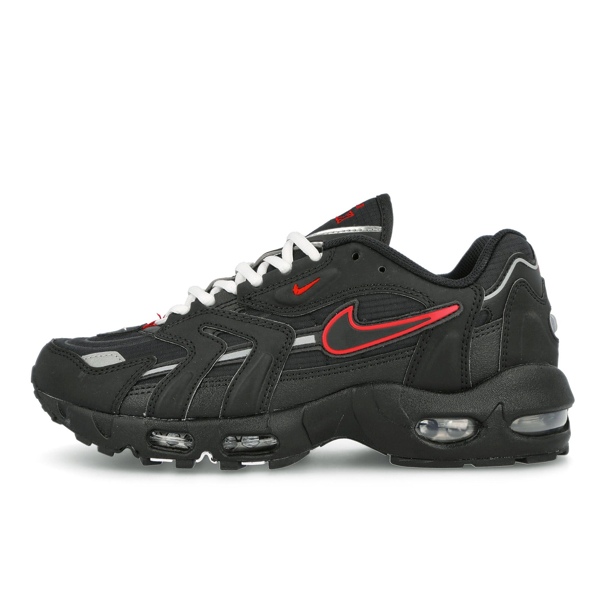 Nike air max 96 ii Black-Black - Sport Red - White Sneakers DC9409 002 | Overkill