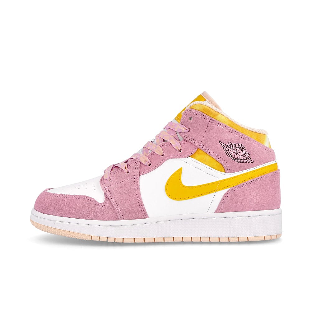 Jordan Air Jordan 1 Mid SE GS Light Arctic Pink / University Gold - White  DC9517 600 | Overkill