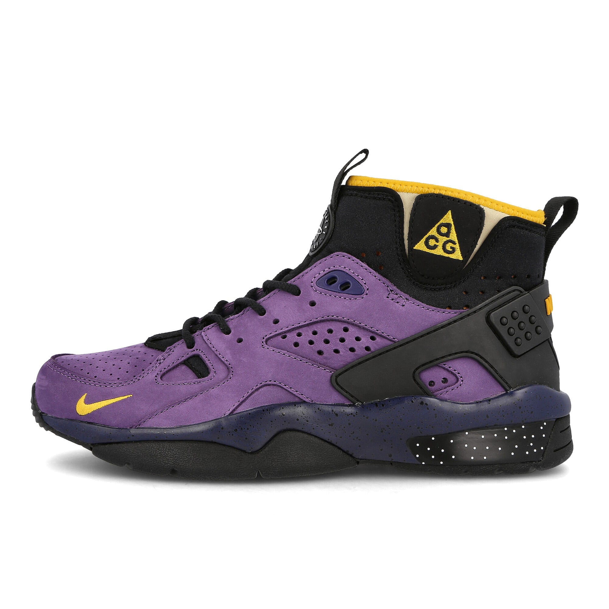 Nike acg air mowabb Gravity Purple-University Gold - Blue Void High Top Sneakers DC9554 500 | Overkill